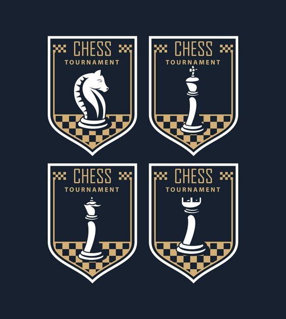 チェスのトーナメントのエンブレム