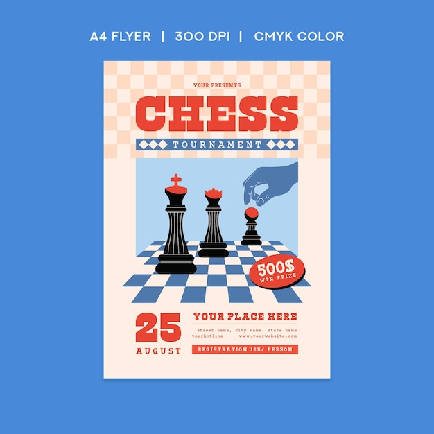 Chess Tournament Flyer