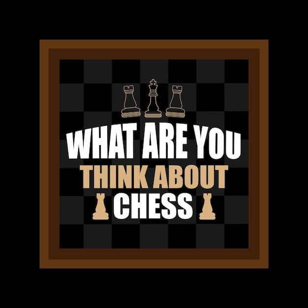 Chess Tshirt design