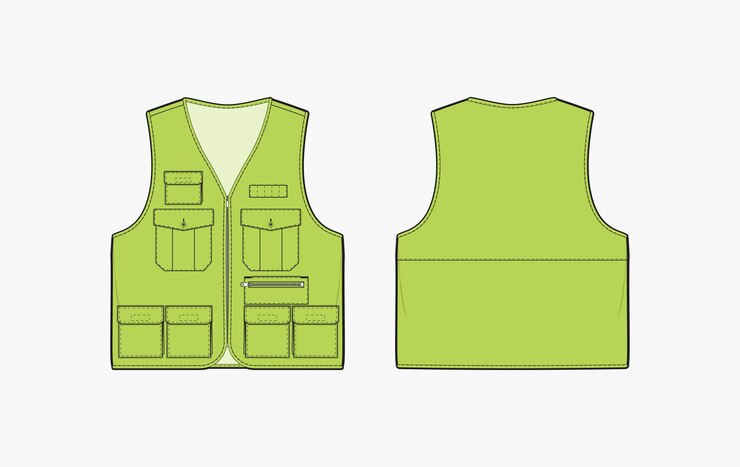 Vector 가 가방 터 일러스트레이션 평평한 디자인 윤 옷 템플릿 스케치 일러스트レー션