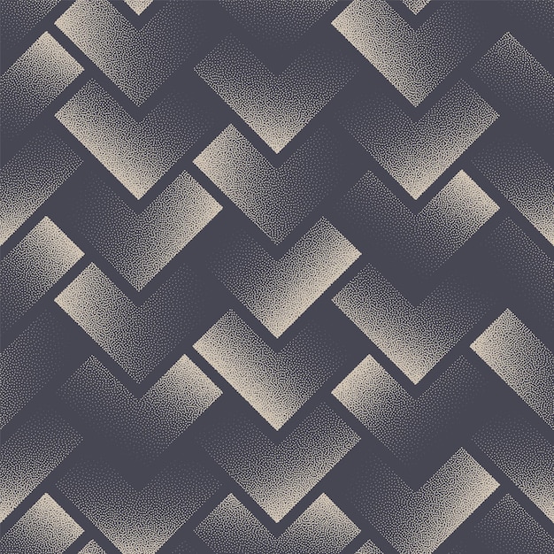 Chevron modern herringbone seamless pattern vector dot work abstract background