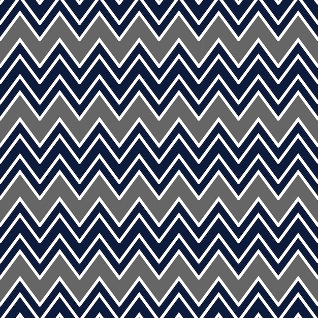 Vector chevron pattern with white zigzag stripes vector illustration