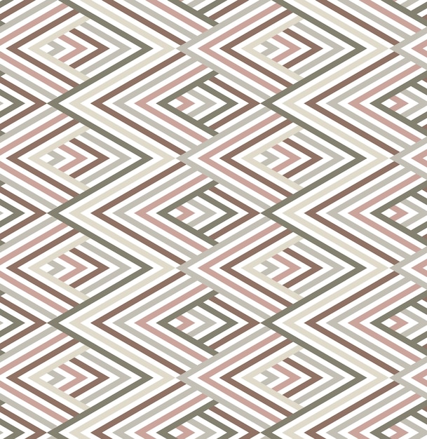 Vector chevron stijlvol patroon met zigzaglijnen