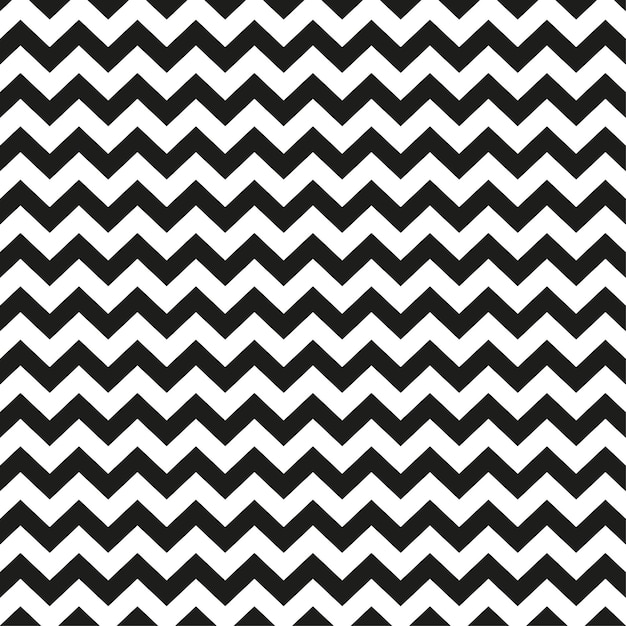 Chevron zigzag pattern Black white contrast Modern abstract design Vector illustration EPS 10