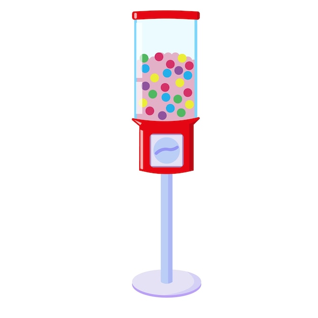 chewing gum machine with hearts vending machine for selling piece goods Valentines day