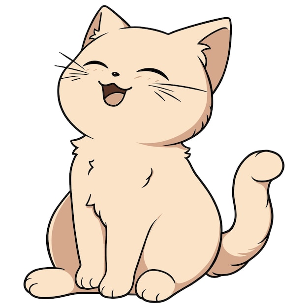 Clipart del gatto chibi