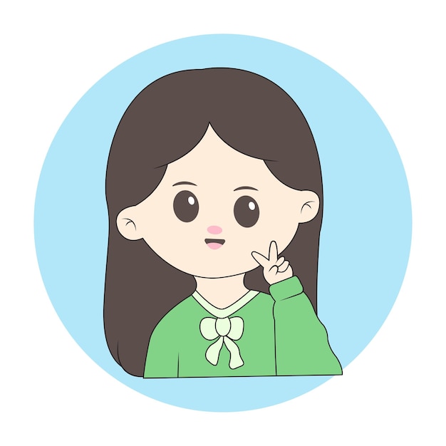 로고용 chibi 마스코트 캐릭터