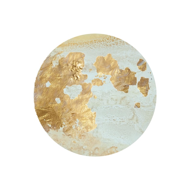 세련된 황금 고급스러운 복고풍 빈티지 조각 스타일. 달의 위상 이미지. 다툼의 문화. 벡터 그래픽