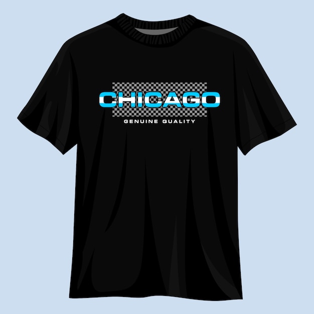 Vector chicago vector tshirt design