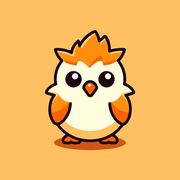 Chick Cartoon Vector Cute Chick Vector Illustration