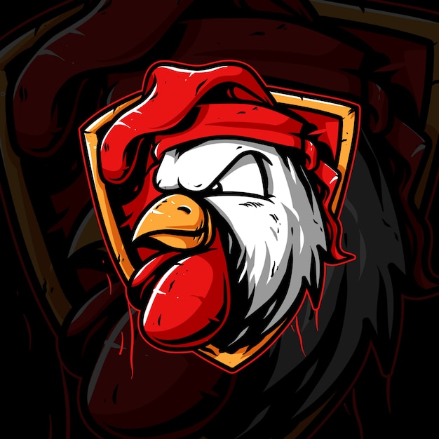 Vector chicken artwork