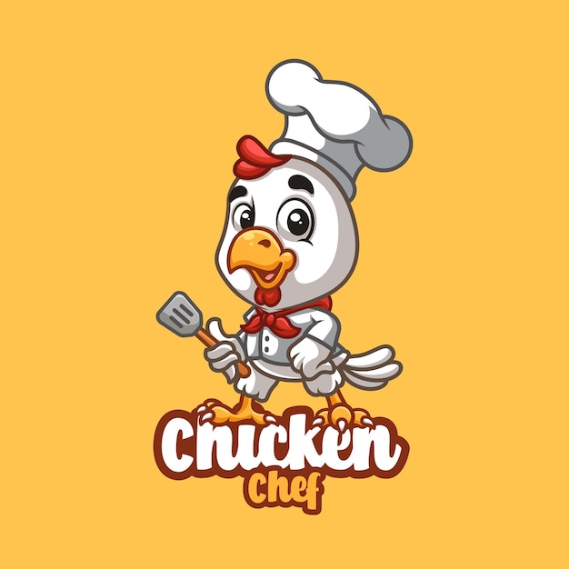 Chicken Chef Cartoon Mascot