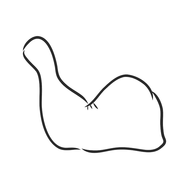 chicken leg drawing