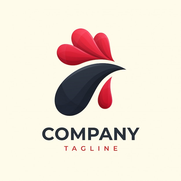 Chicken logo concept