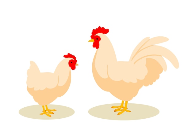 Chicken mom with chicks • MarMarClipArt