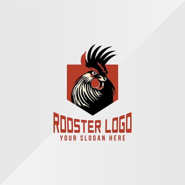 Chicken rooster esport team design gaming mascot