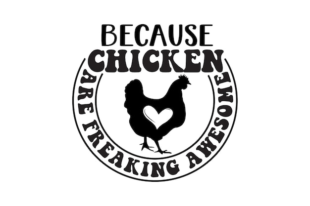 chicken svg Design