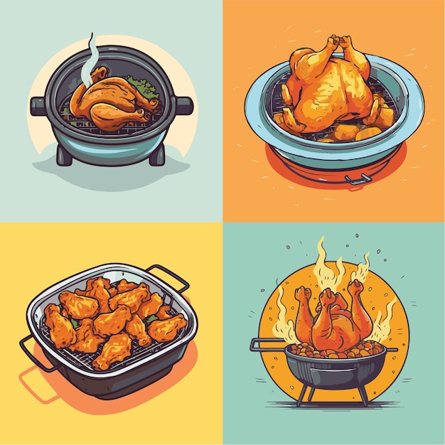 Premium Vector | Chicken vector