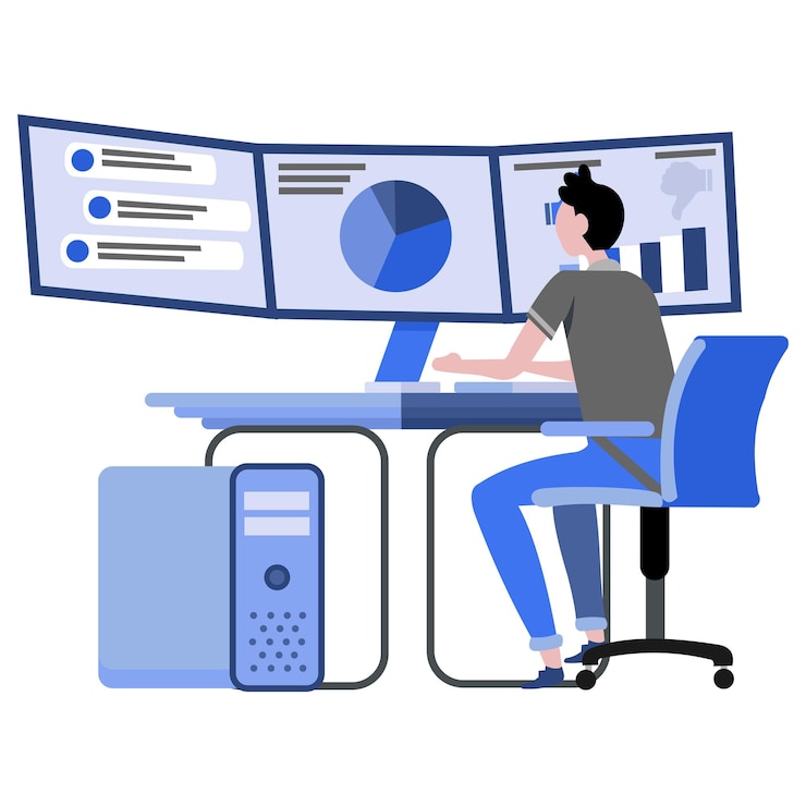 Vector chief illustration marketing
