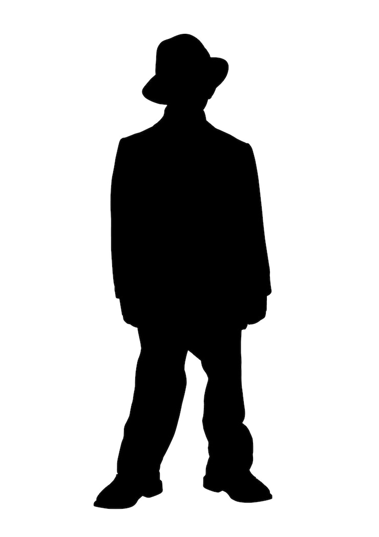 Vector child children silhouette isolated on white background vector illustration in flat style