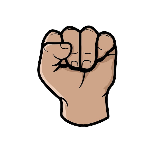 child hand fist pose