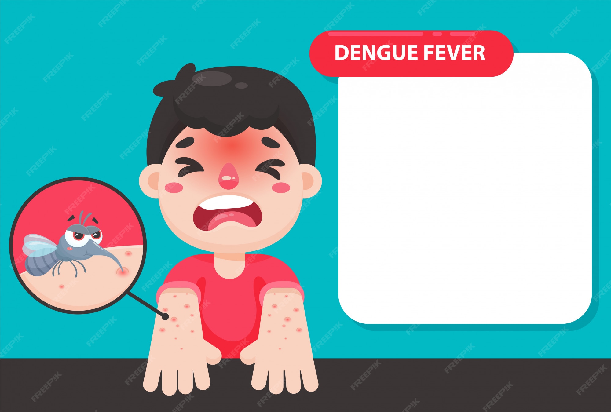 Premium Vector The Child Has A High Fever And A Red Rash On His Arm premium-vector-the-child-has-a-high-fever-and-a-red-rash-on-his-arm