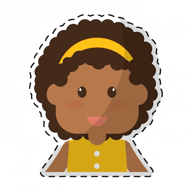 Vector child icon image