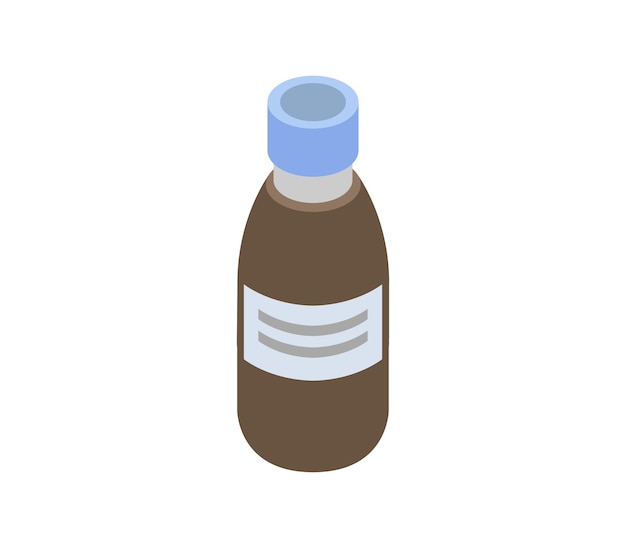 Child syrup isometric