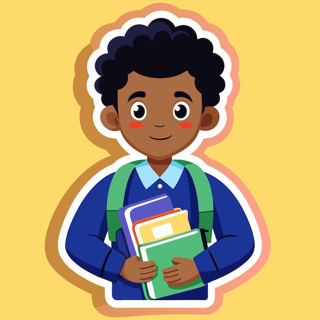 a child with a book titled quot the name of the boy quot