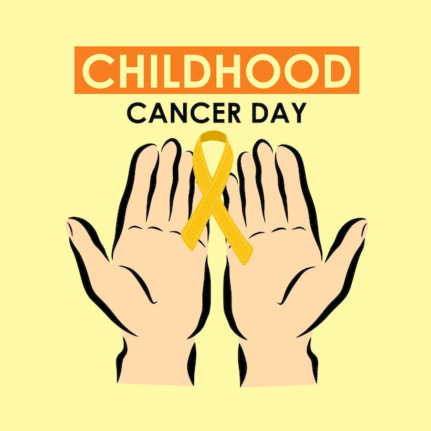 Childhood Cancer Awareness Month banner design