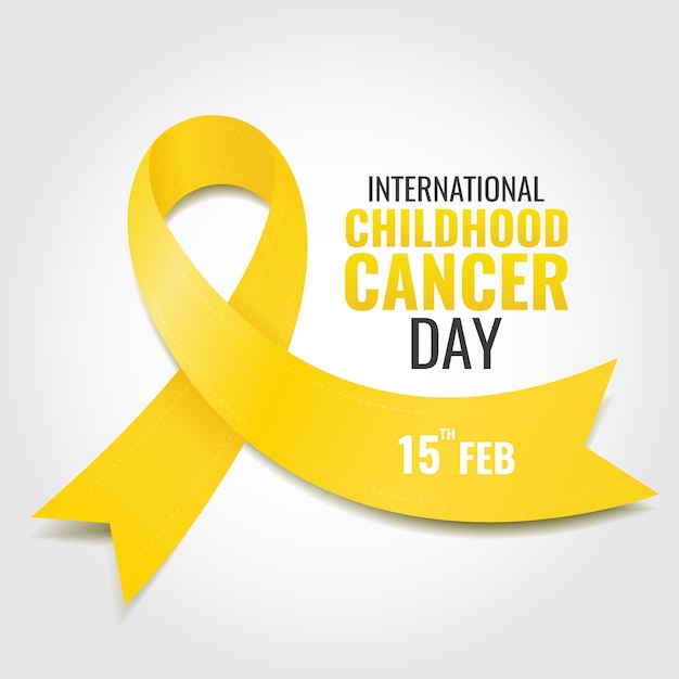 childhood cancer ribbon