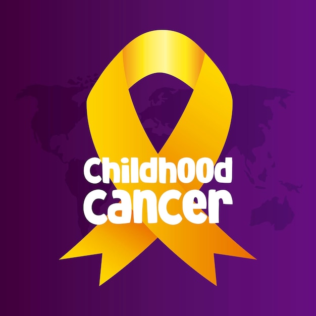 Vector childhood cancer