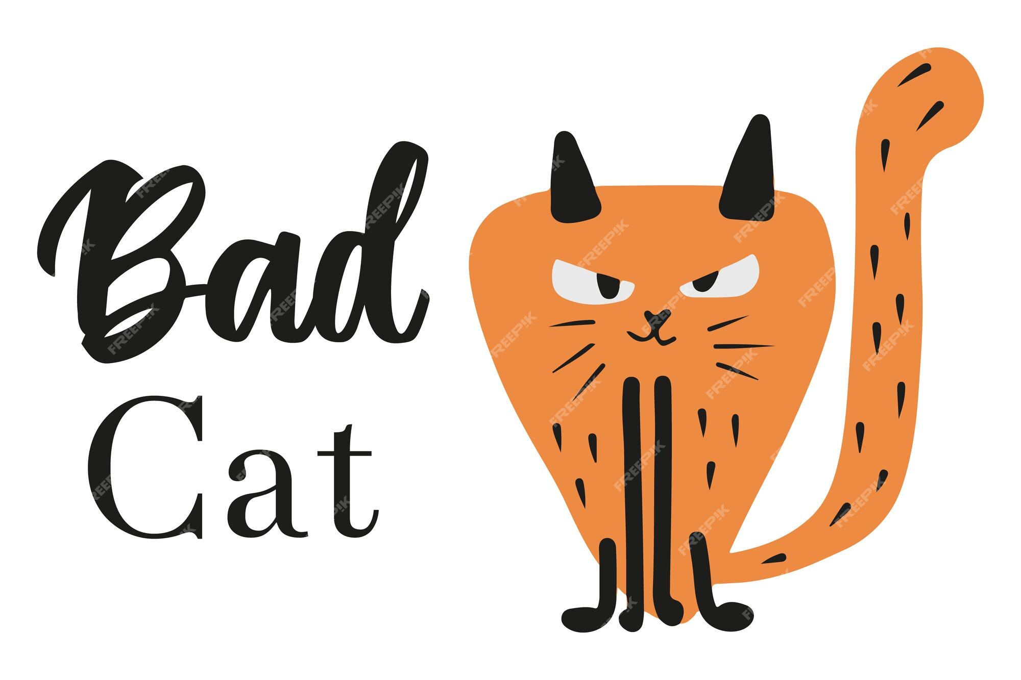 Bad Cat Stock Illustrations – 2,672 Bad Cat Stock Illustrations, Vectors &  Clipart - Dreamstime