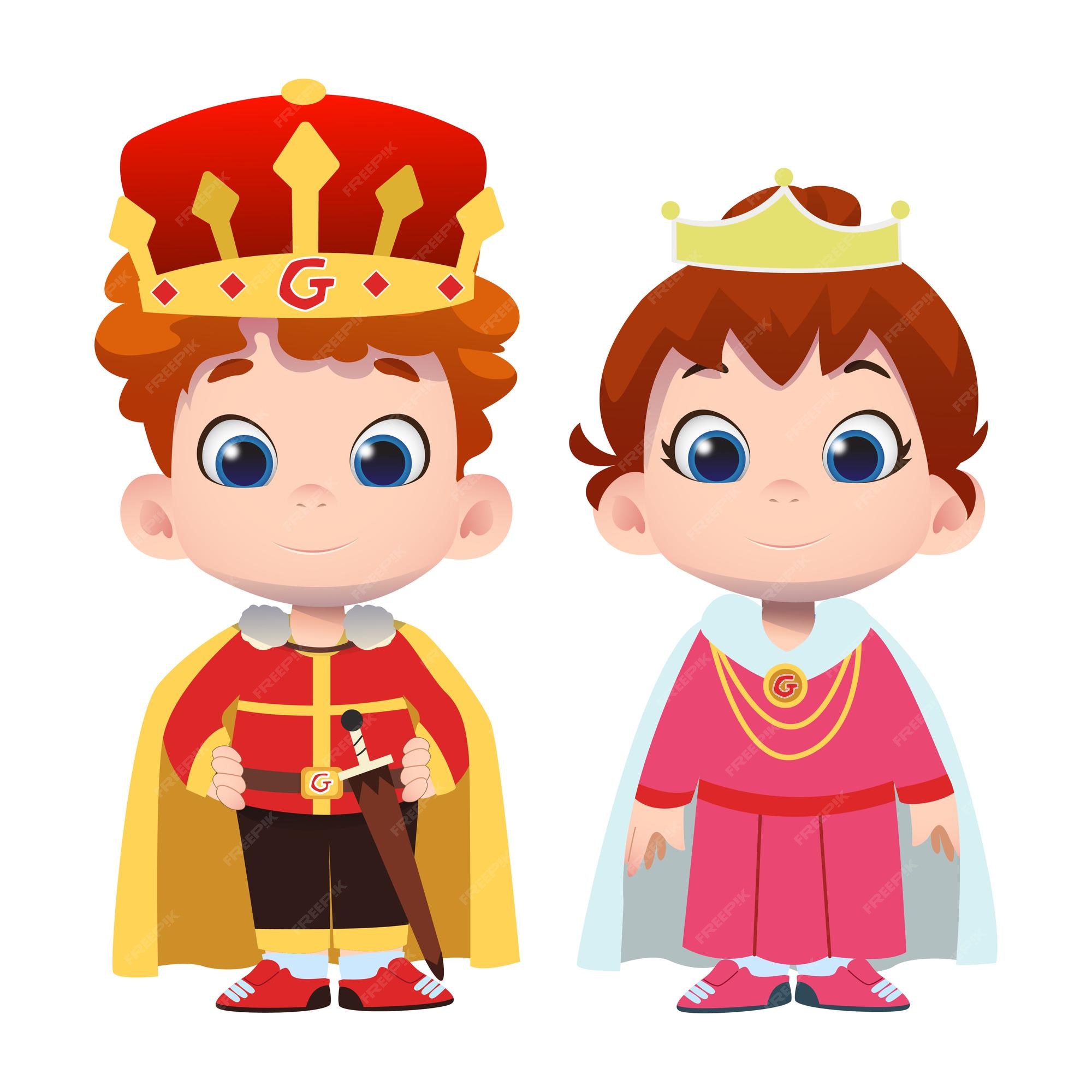 Kids King Queen Photos, Images and Pictures