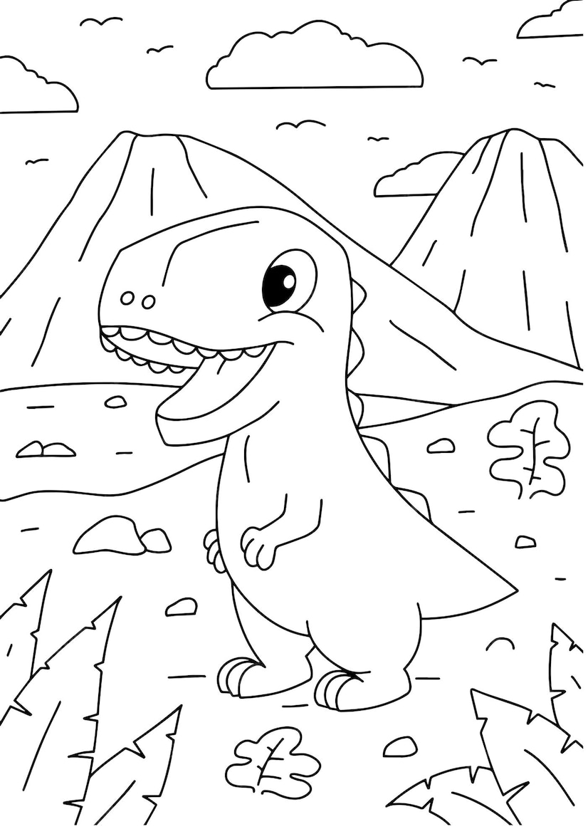 96 Best Ideas For Coloring Dino Coloring For Preschoo - vrogue.co