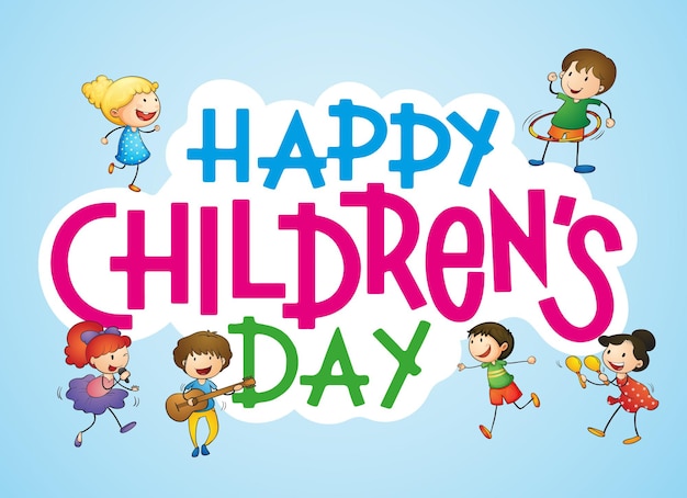 Premium Vector | Children day