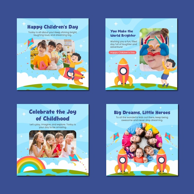 Children Feed Design