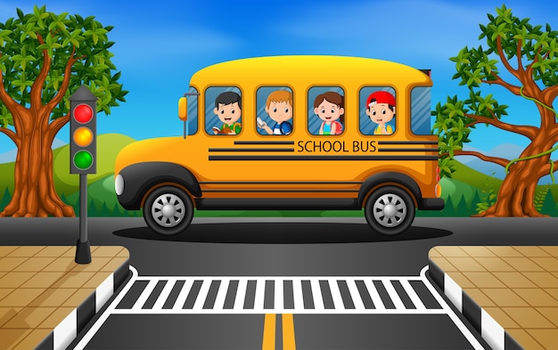 Дети школьного автобуса