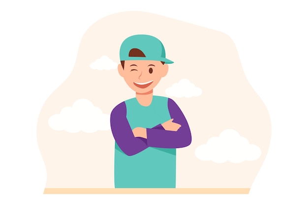 Children's Day Flat Design Illustratie