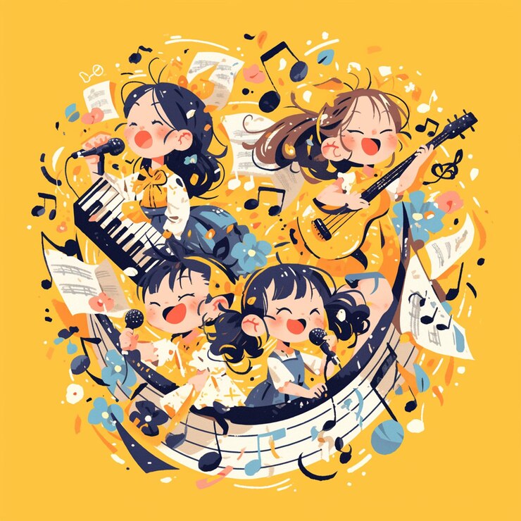 音楽とダンスで子供の日を祝う