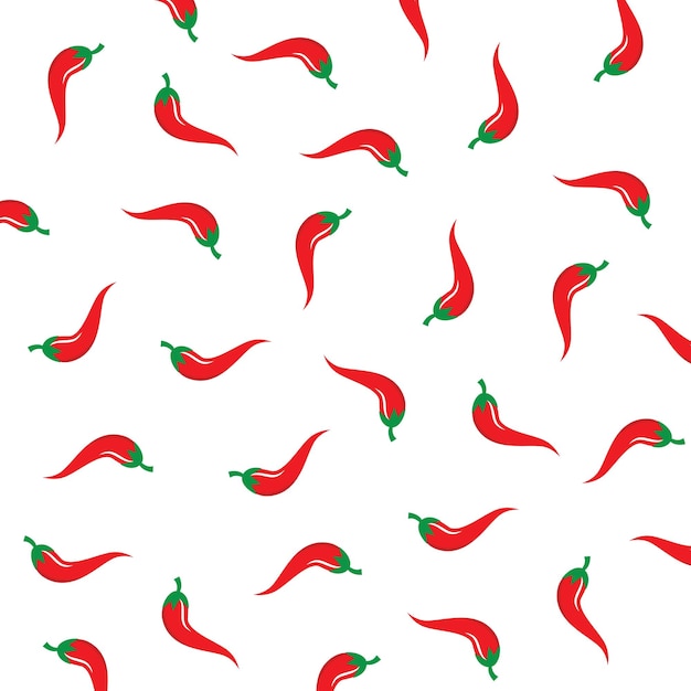 Chili background vector illustration design