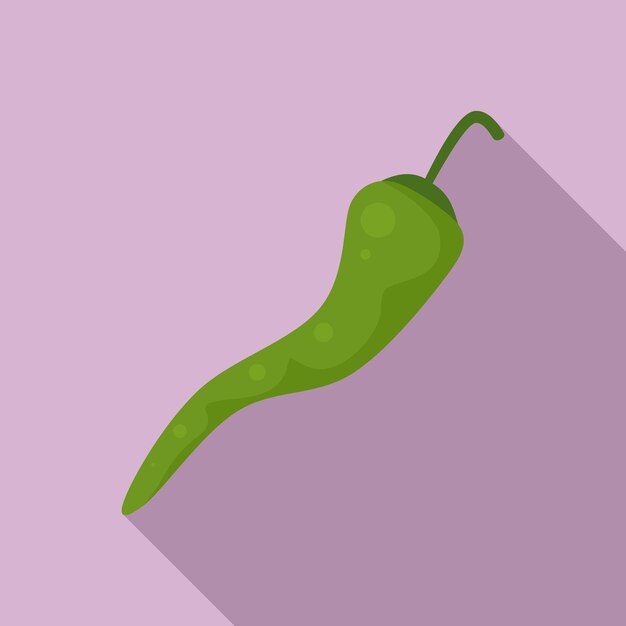 Vector chili icon flat illustration of chili vector icon for web design