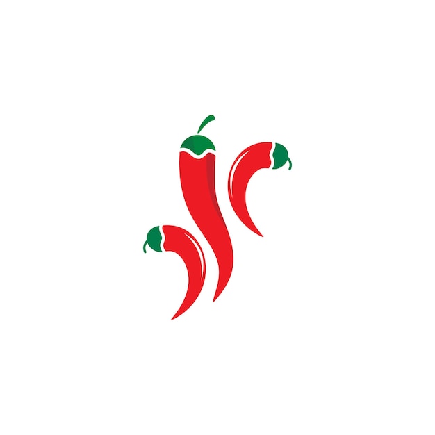 Chili logo sjabloon vector pictogram illustratie