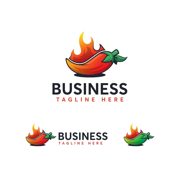 Chili logo template