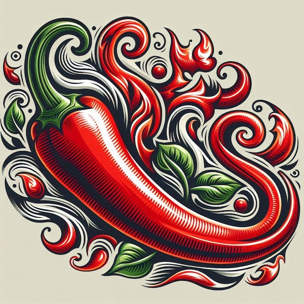 Chili pepper vector illustration