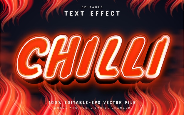 Chili text effect