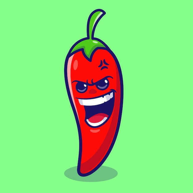 chili vector illustrations