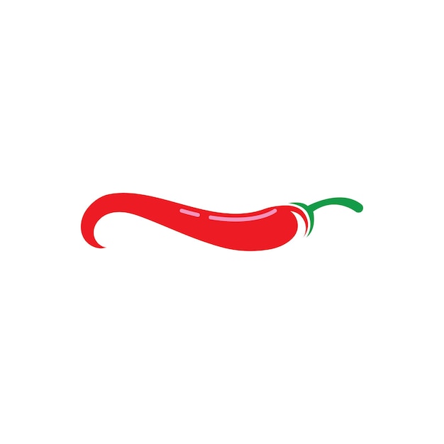 Chili warm en pittig eten vector logo ontwerp inspiratie voor mexicaanse keuken merk