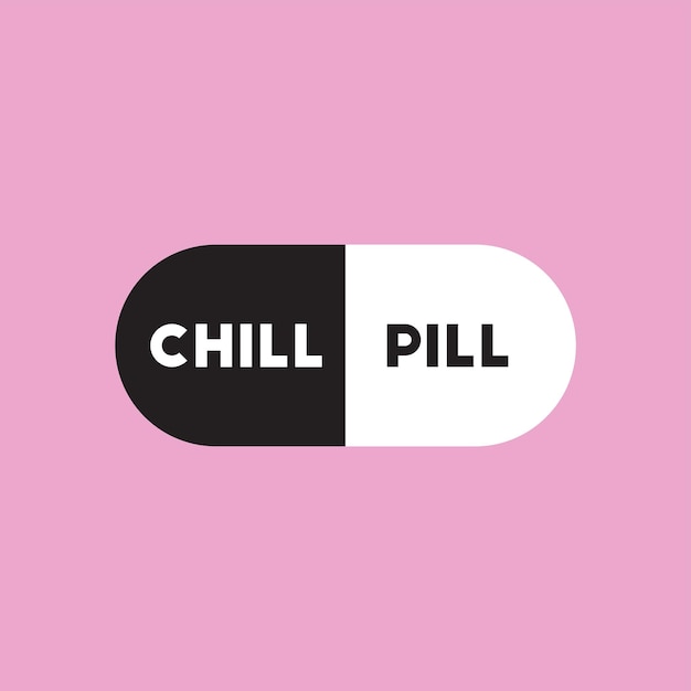 Chill pill roze gezondheidszorg