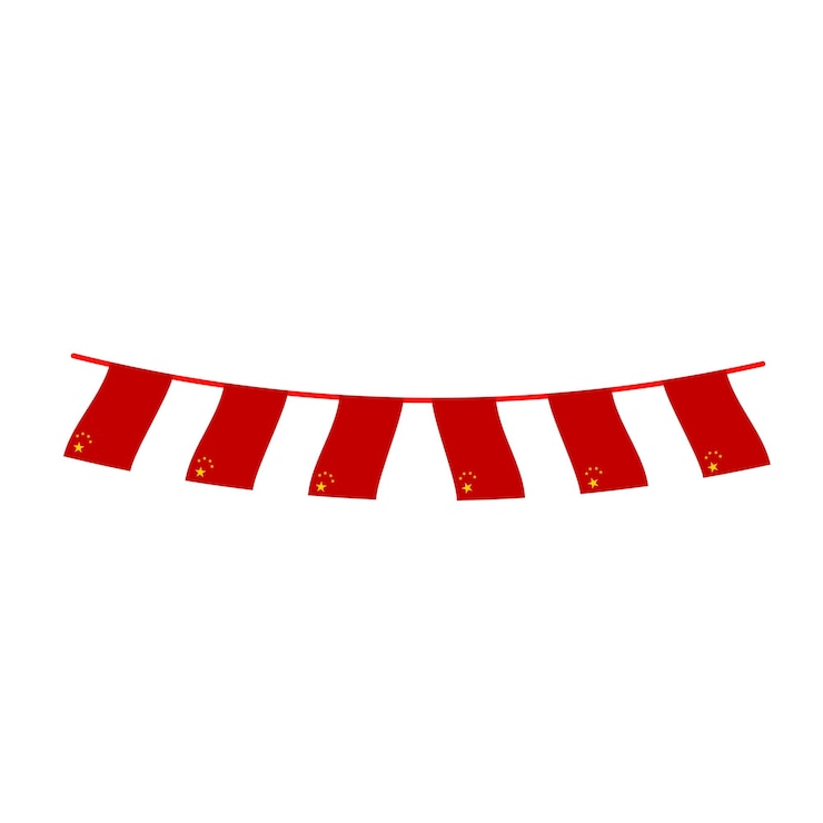 Vector china element independence day illustration design vector